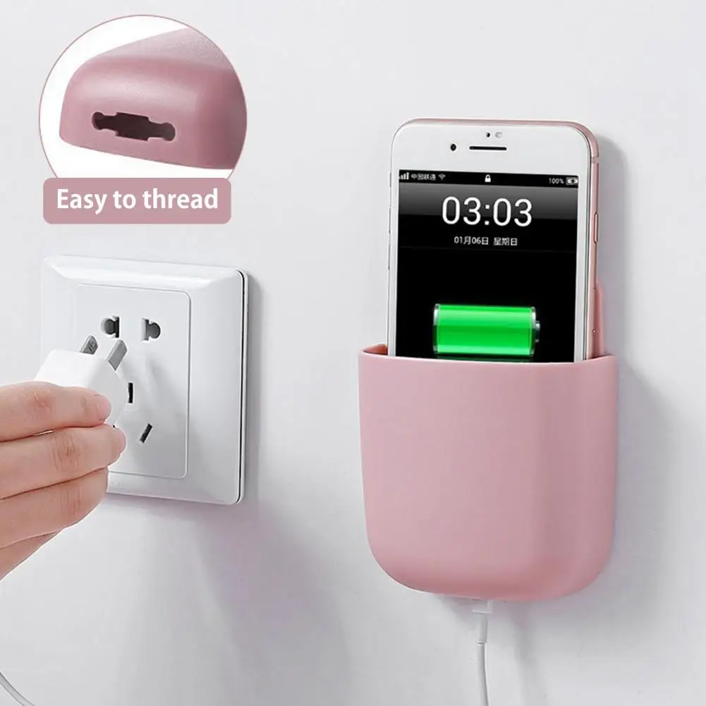 Органайзер для пульта дистанционного управления Многофункциональный настенный ящик для хранения с высокой несущей способностью для пульта дистанционного управления телефоном