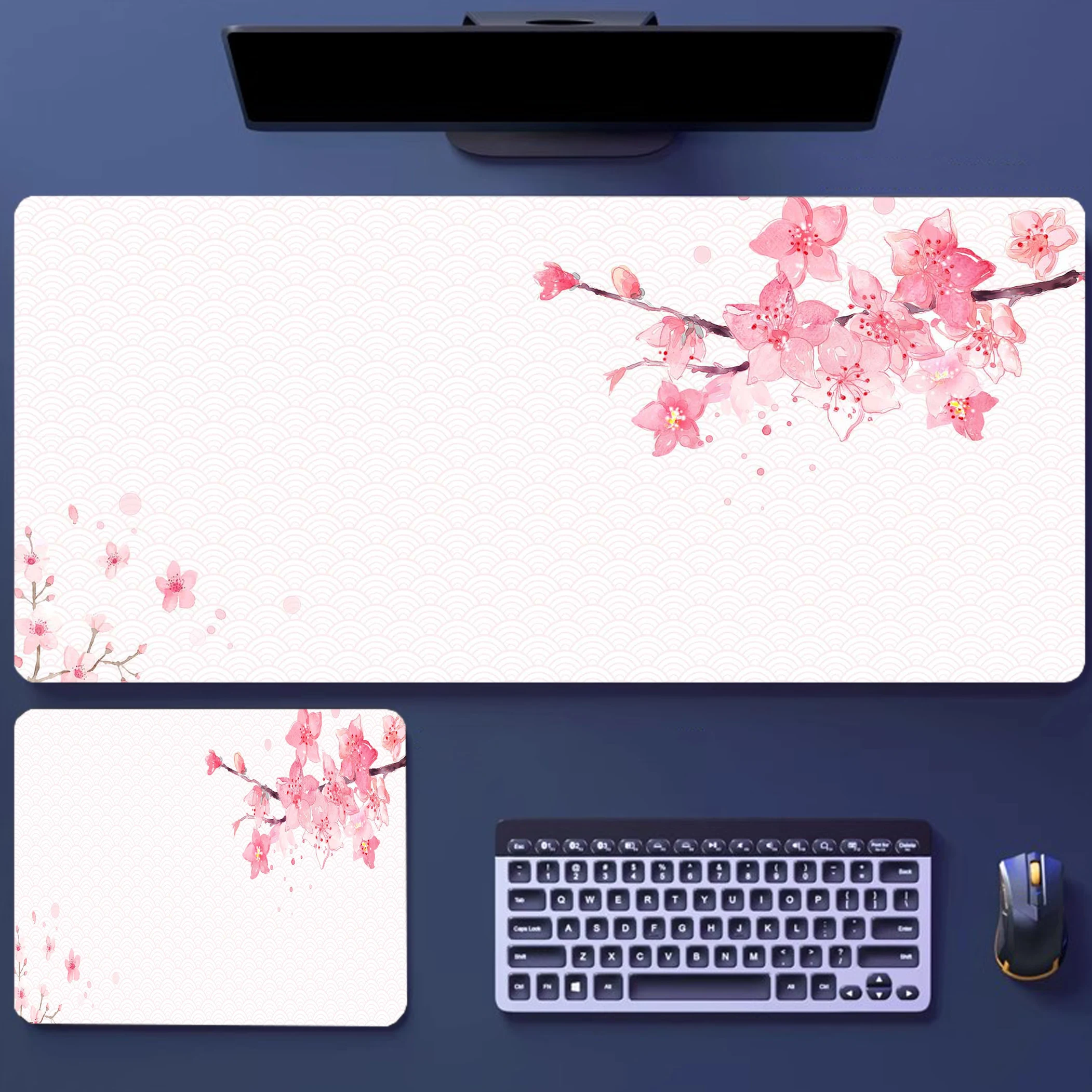 

Sakura Mousepad Computer XL MousePads Keyboard Pad Mouse Mat Japan Sakura Gamer Soft Office Carpet Table Mat Desktop Mouse Pad