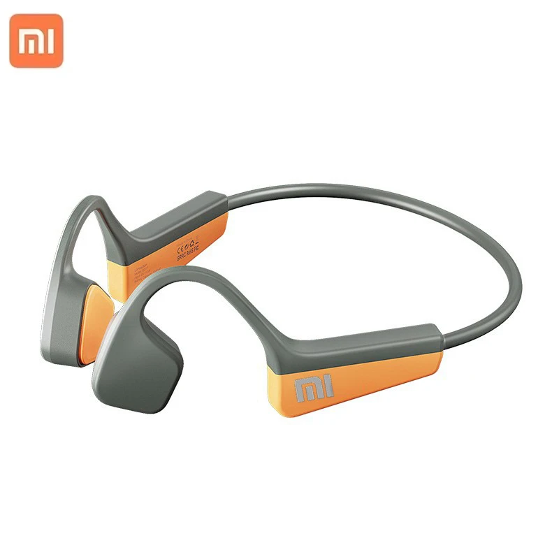 Xiaomi Mijia kemik iletim spor kulaklık kablosuz kulaklık Bluetooth uyumlu kulaklık koşu için Mic ile TWS eller serbest