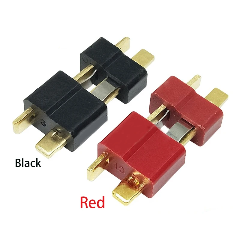 20 pcs（10pairs）T Plug Male Female Deans Connectors For RC Drone Car Boat LiPo Battery ESC ESC Brushless Motor Part