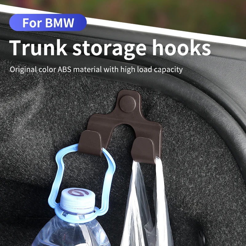 Universal Car Rear Trunk Hook For BMW 1 2 3 4 5 6 7Series X1X2X3X4X5X6X7 M3 M4 M5 Interior Storage Hooks Trunk Boot Accessories