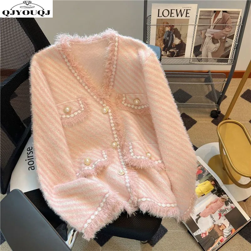 

Autumn/Winter Korean New Gentle Style Long Sleeve Women's Knitted Sweater Coat