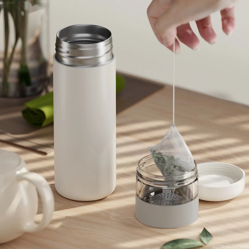 2022 Youpin качественная чайная сепарационная чашка, портативный термос, чашка 400 мл, Офисная чайная чашка для бизнеса, офиса, путешествий, студенческого общежития