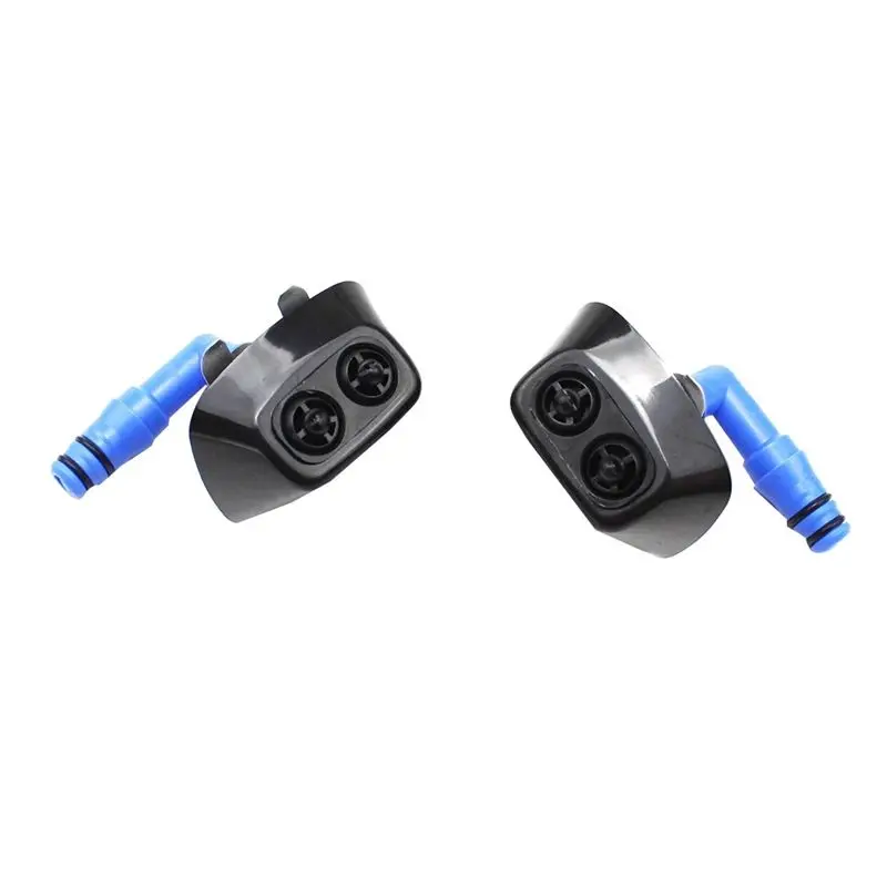 Dependable-2PCS Bumper Headlight Washer Sprayer Nozzle Jet & Clip Replacement Front Left Right For Saab 9-3 93 2003-2012