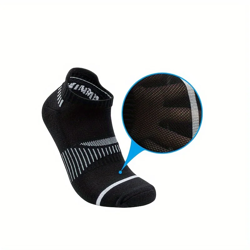 Classic Crew White Men's Socks Unisex Sports Anti-slip Breathable for Running Basketball Outdoor Activities 6/12 Pairs per Order view 5