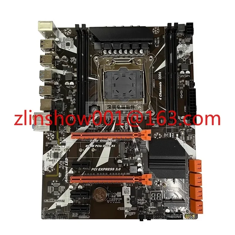 New X99 desktop main board DDR3 memory 2011-3DDR4 main board E5-2696V3 game main board set