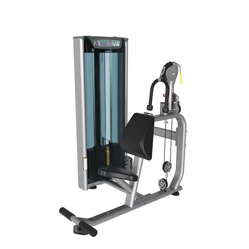 YTYIN Commercial Seated Abdominal Crunch Machine With Steel Construction And Weight Stack For Core Strength Training