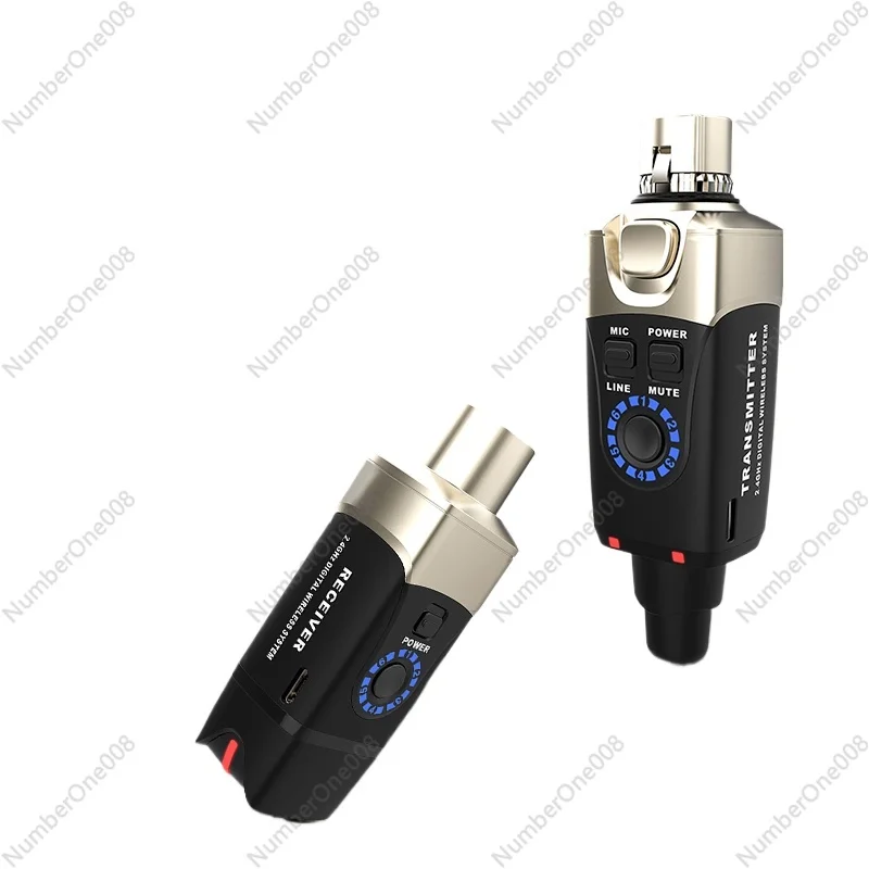 

Condenser Wireless Microphone with Charging Transmitter Speaker WIFI and Bluetooth Receiver