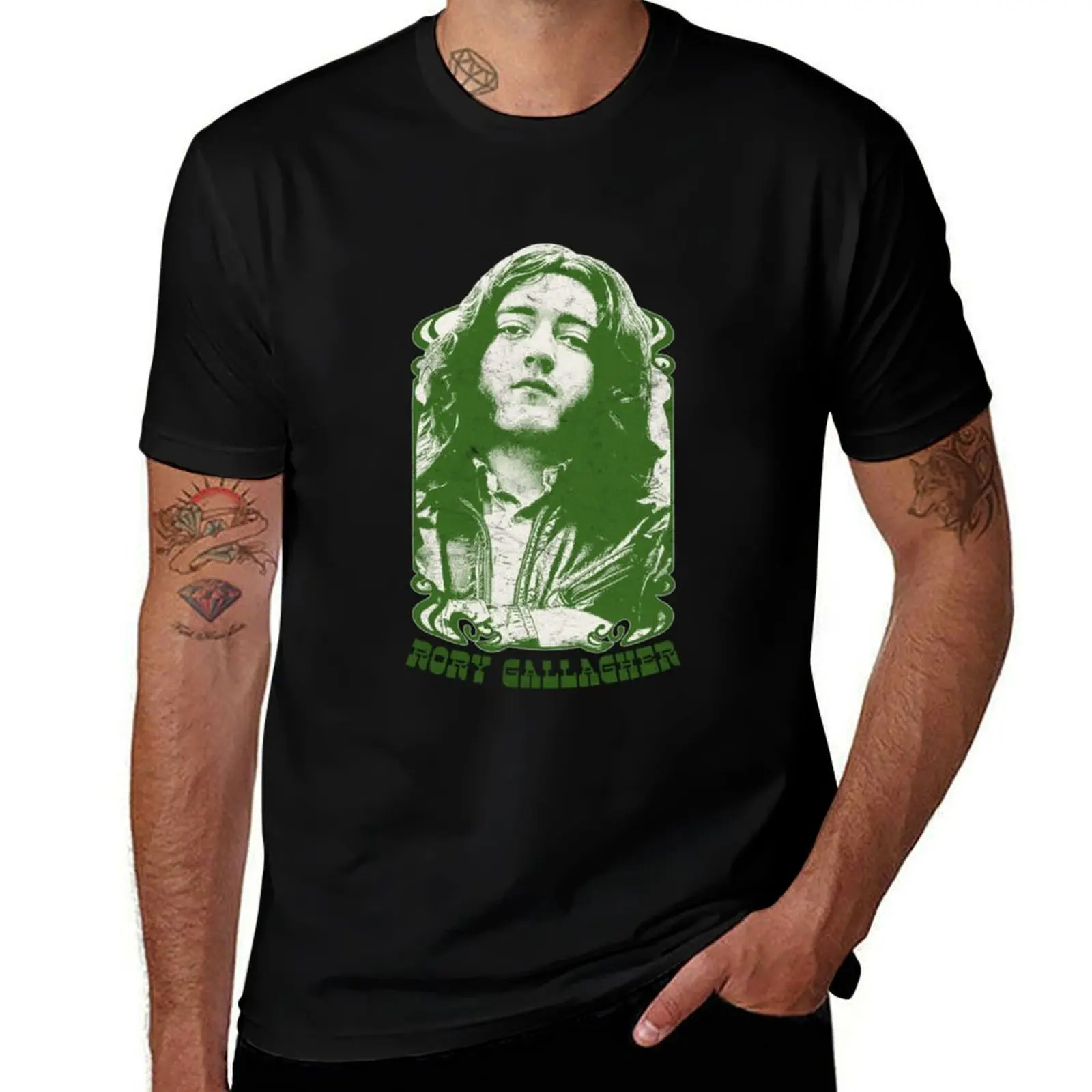 RORY GALLAGHER T-Shirt Quick Dry Outdoor Sports T-Shirt