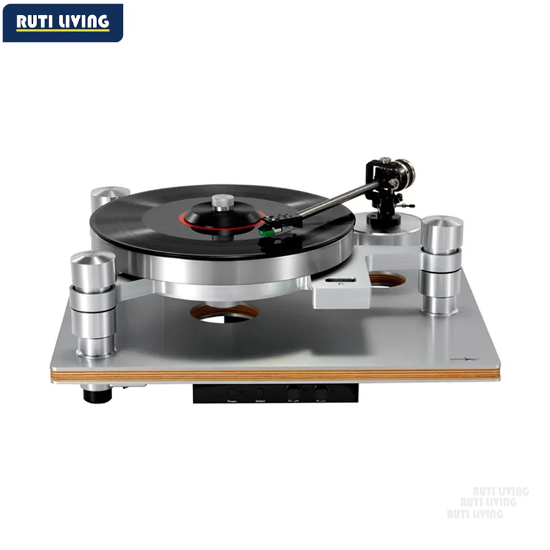 Amari LP-16S Turntable with Magnetic Suspension, 9.0-3 Tonearm Cartridge and Recording Speed Regulator