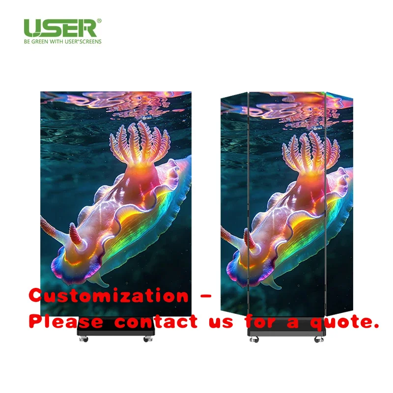 custom.70% off styleLEDPoster screen High Brightness Energy Saving Long lifespan Portable Ultra-thin design High-definition dyna