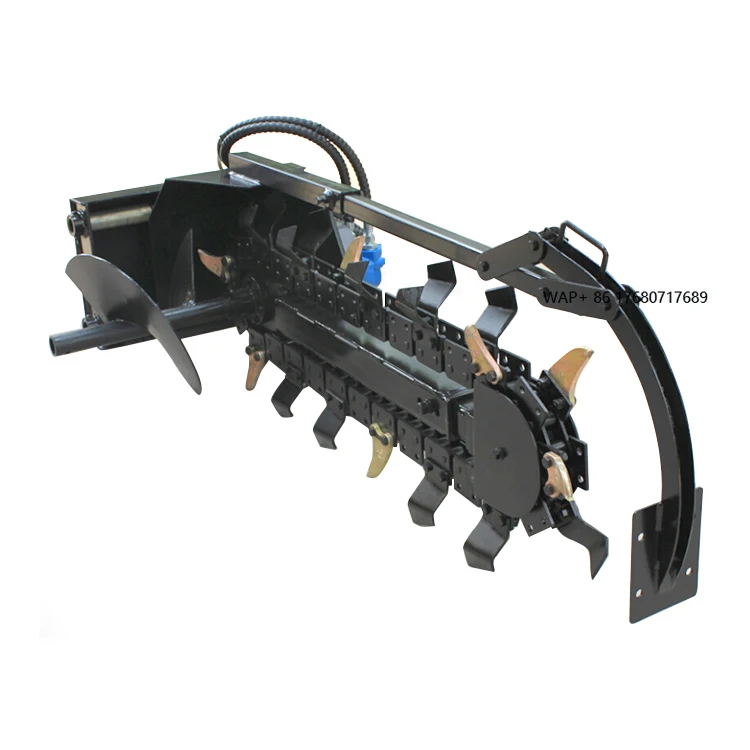 RSBM 36' 48' Mini Skid Steer Trencher Loader Attachments Trencher