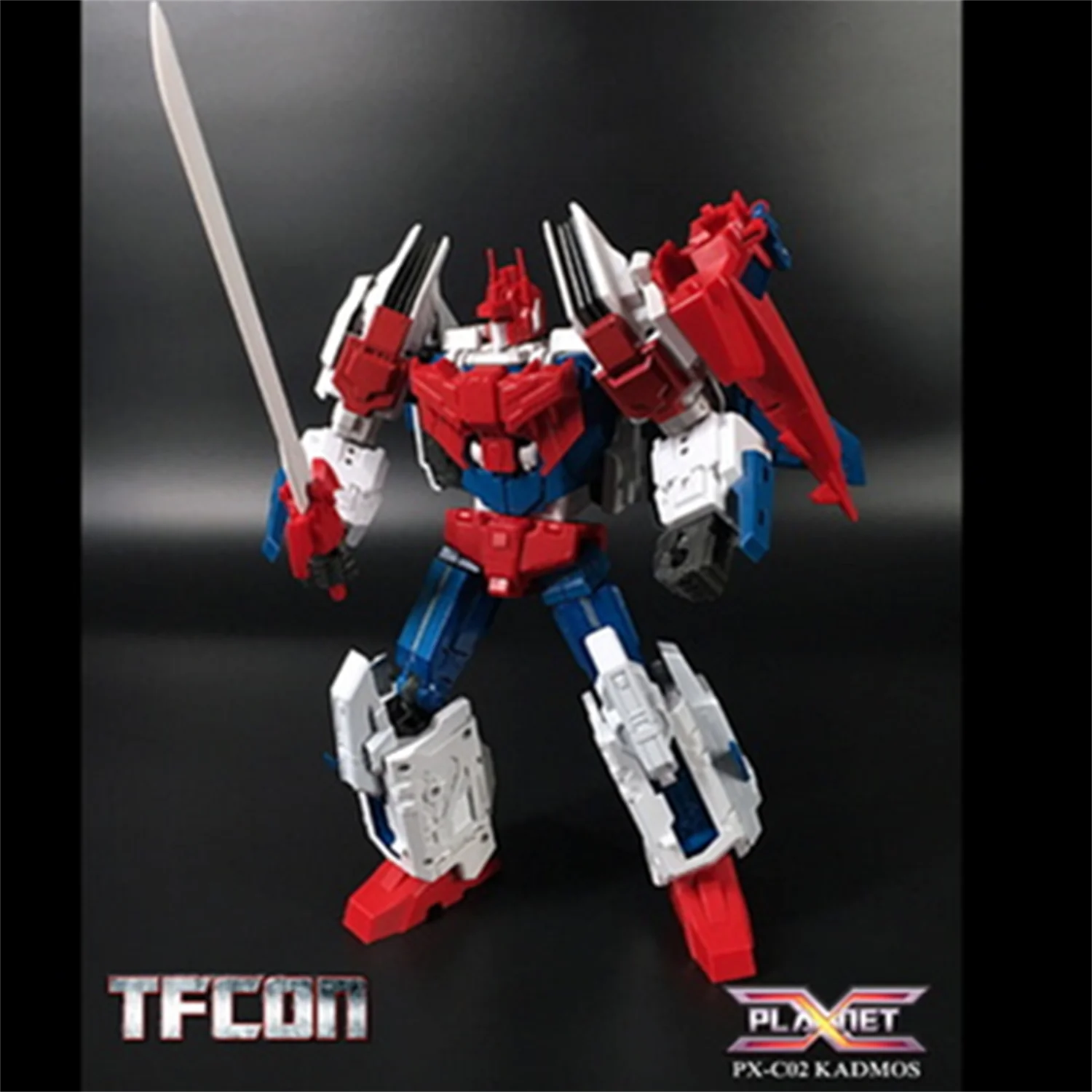 [IN STOCK] Transformation Planet X PX-C02 PXC02 IDW Kadmos Star Saber Action Figure Robot With Box