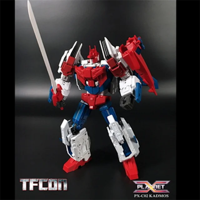 [IN STOCK] Transformation Planet X PX-C02 PXC02 IDW Kadmos Star Saber  Action Figure Robot With Box - AliExpress