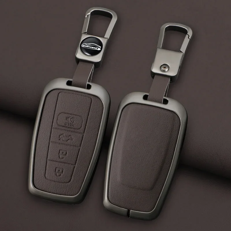 Car Remote Key Cover Case Shell For Toyota CHR Prado 2017 2018 Prius Camry Corolla RAV4 2017 2018 2019 2020 Auto Accessories