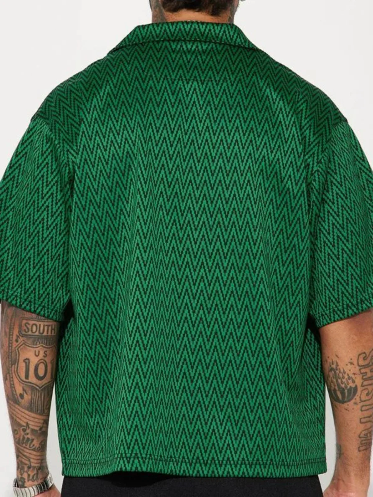 Col imprimé pour hommes ort Sve irt coupe ajustée en Fiber de Polyester été Faion décontracté irt jeunesse ular Sle bouton fermeture