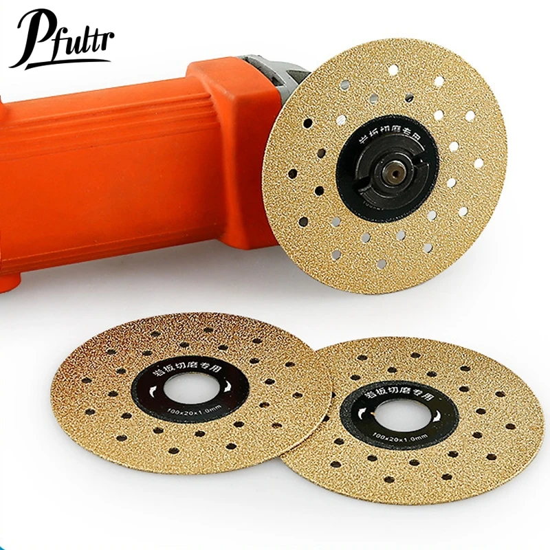 1PC Rock Slab Flat Grinding Cutting Piece 100mm Super Thin Cutting Disc For Porcelain Glass Ceramic Tile Diamond Saw