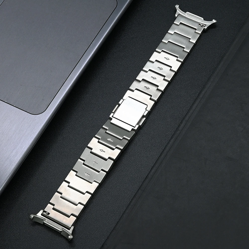 Business Titanium WatchBand For Samsung Galaxy Watch Ultra 47mm Luxury Magnetic Metal Strap For GALAXY WATCH ULTRA 47MM Bracelet