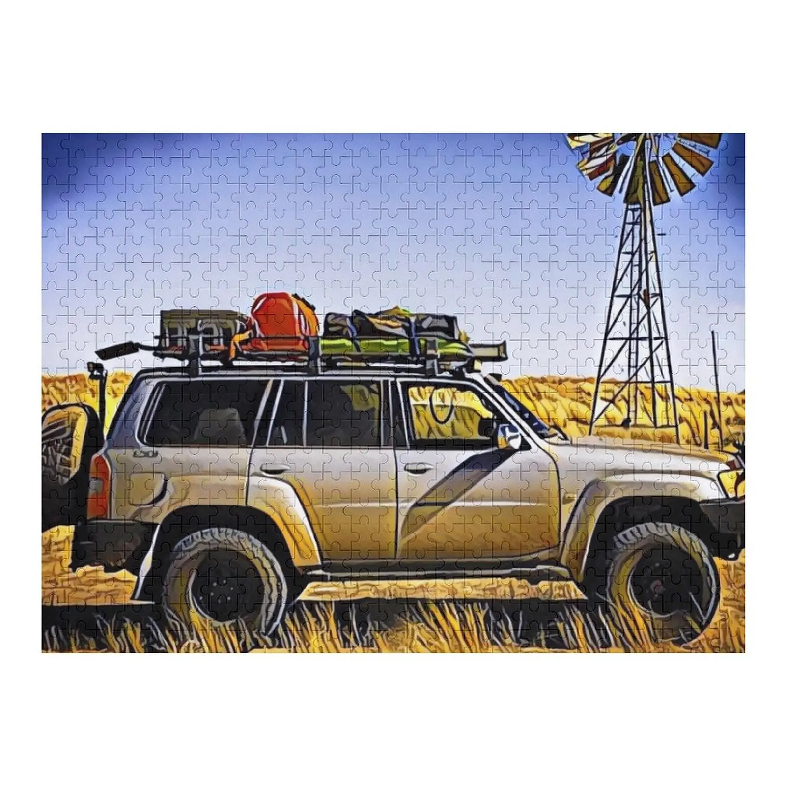 GU Patrol, Canning Stock Route Puzzle, personalisiertes Geschenk, verheiratetes Spielzeug für Kinder, Babyspielzeug-Puzzle