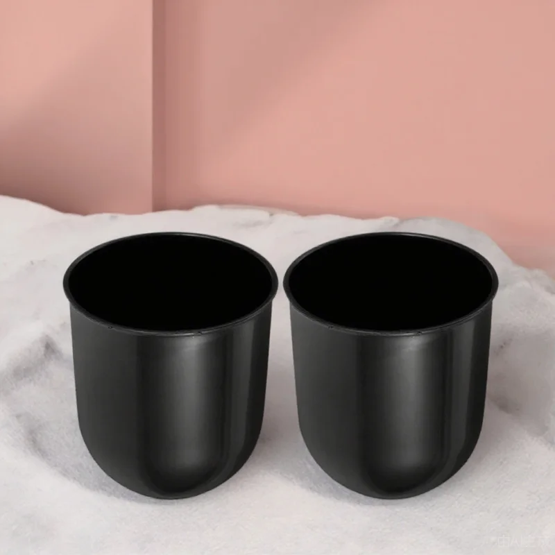 

2pcs Toilet Cup Plastic Household Toilet Scrubber Holder Cleaning Holder Compact Bathroom Scrubber Storage Rack Tool Container