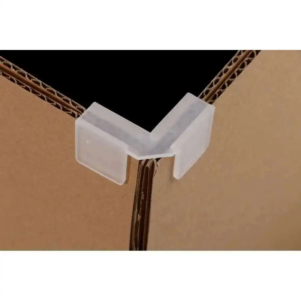 

2 Ways Plastic Cardboard Clip Paper Box Connector Buckle