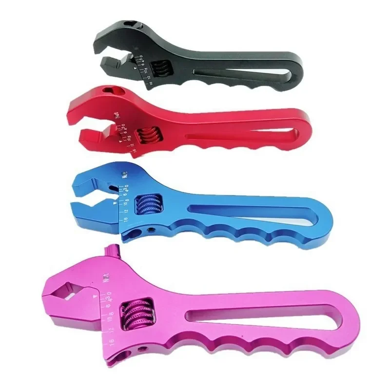V Shaped Movable Wrench AN3 AN16 Modified Car Accessories YouTube Tool Adjustable Spanner for Auto Repair Modification Parts