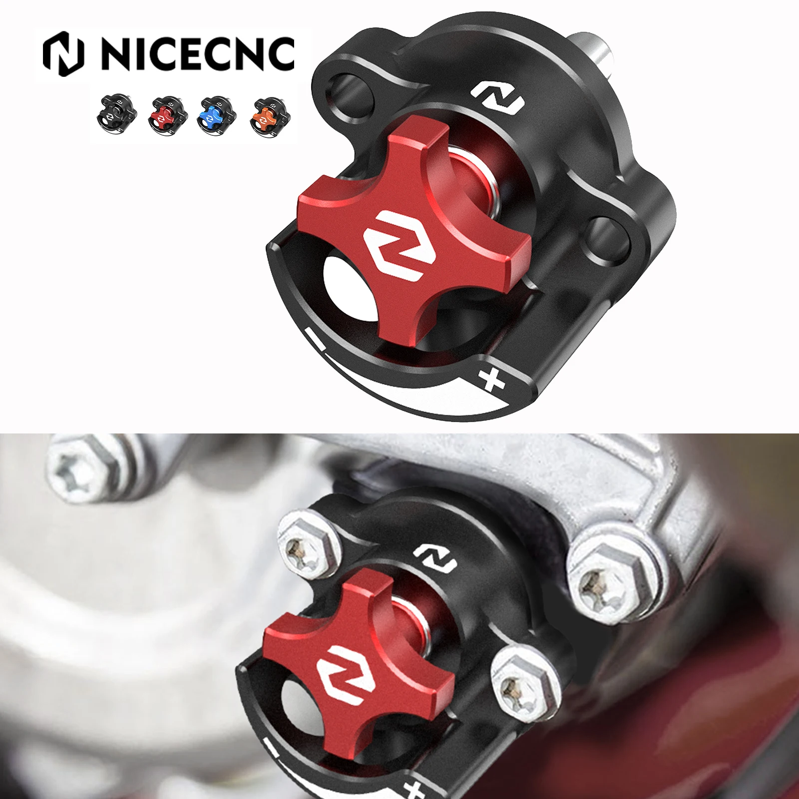 

NICECNC For GasGas Gas Gas EC MC EX 250 300 MC 85 125 EC250 EC300 MC250 2021 2022 2023 Power Exhaust Valve Adjuster Regulator