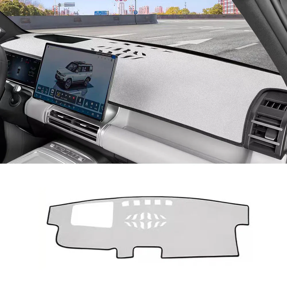 

Клапан приборной панели, блокирующий свет, внутренний коврик от солнца, внутренние аксессуары, пригодные для выравнивания, леопардовый титан 7,