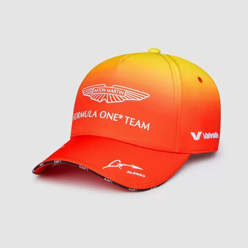New Aston Martin F1 Team Men Baseball Cap Fernando Alonso Daily Training Outdoor Sunscreen Sun Lady Casual Peaked Cap