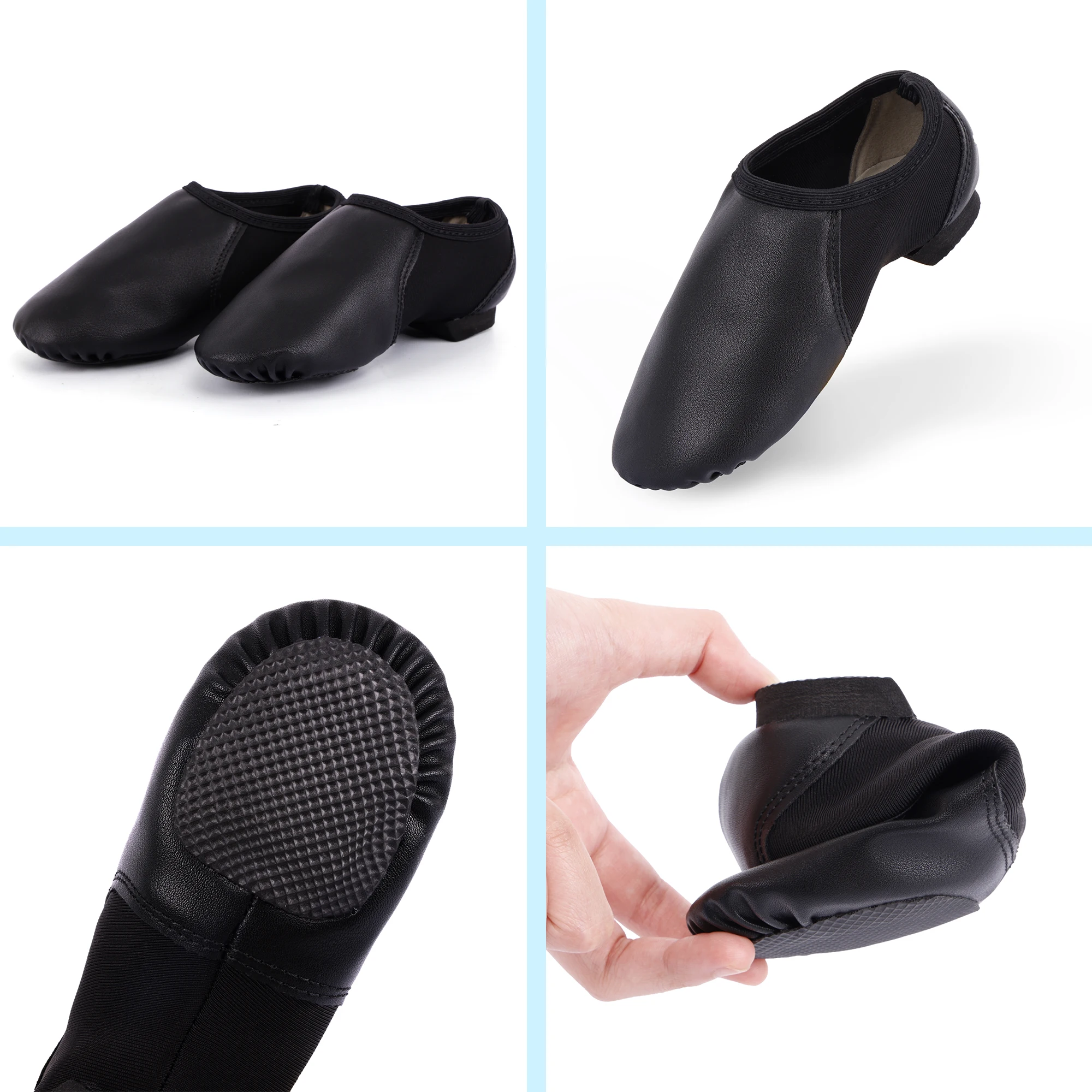 Unisex Slip-On Jazz Dance Shoes - usage example