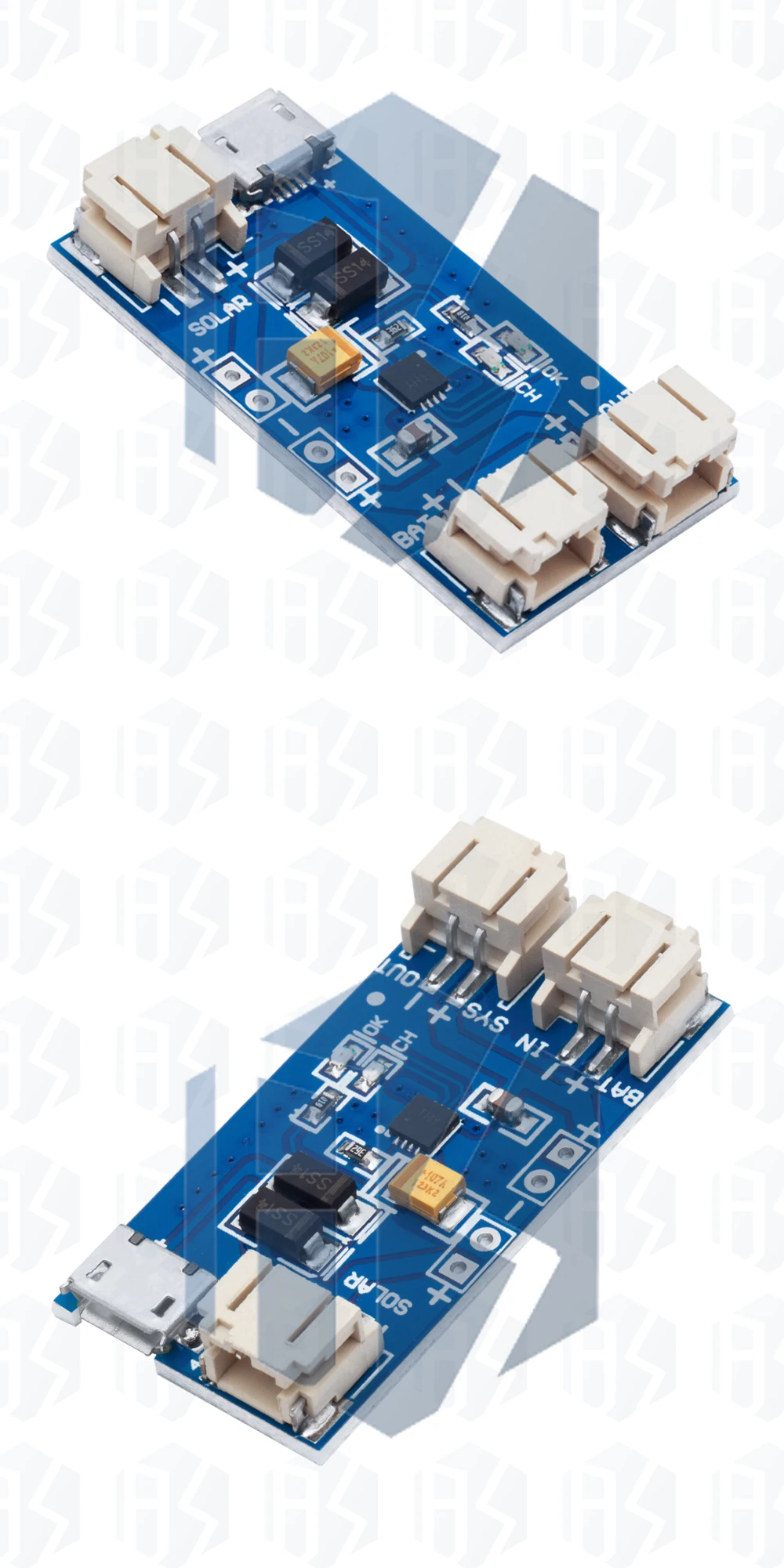 500Ma Mini Solar Lipo Ladegerät Bord CN3065 Lithium-Batterie Ladung Chip DIY Outdoor Lade Board Modul Für Arduino – Detail 21