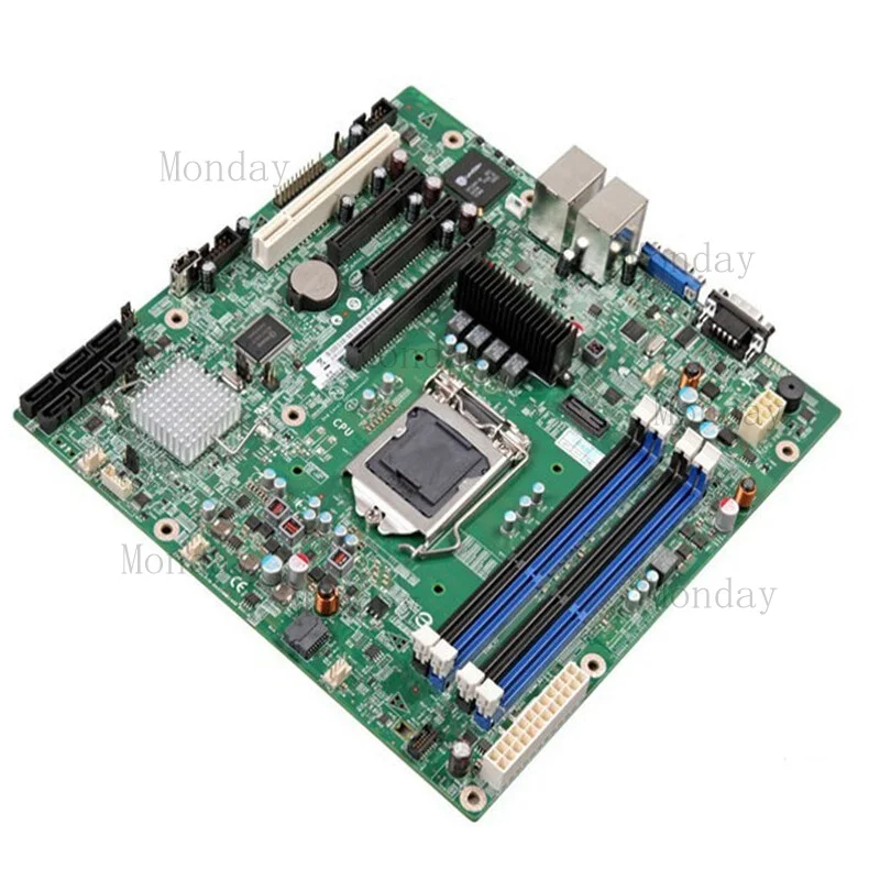 

Материнская плата для сервера Intel S1200BTS 1155 Pin, поддержка E3 1230 V2 I3, протестировано, исправно.