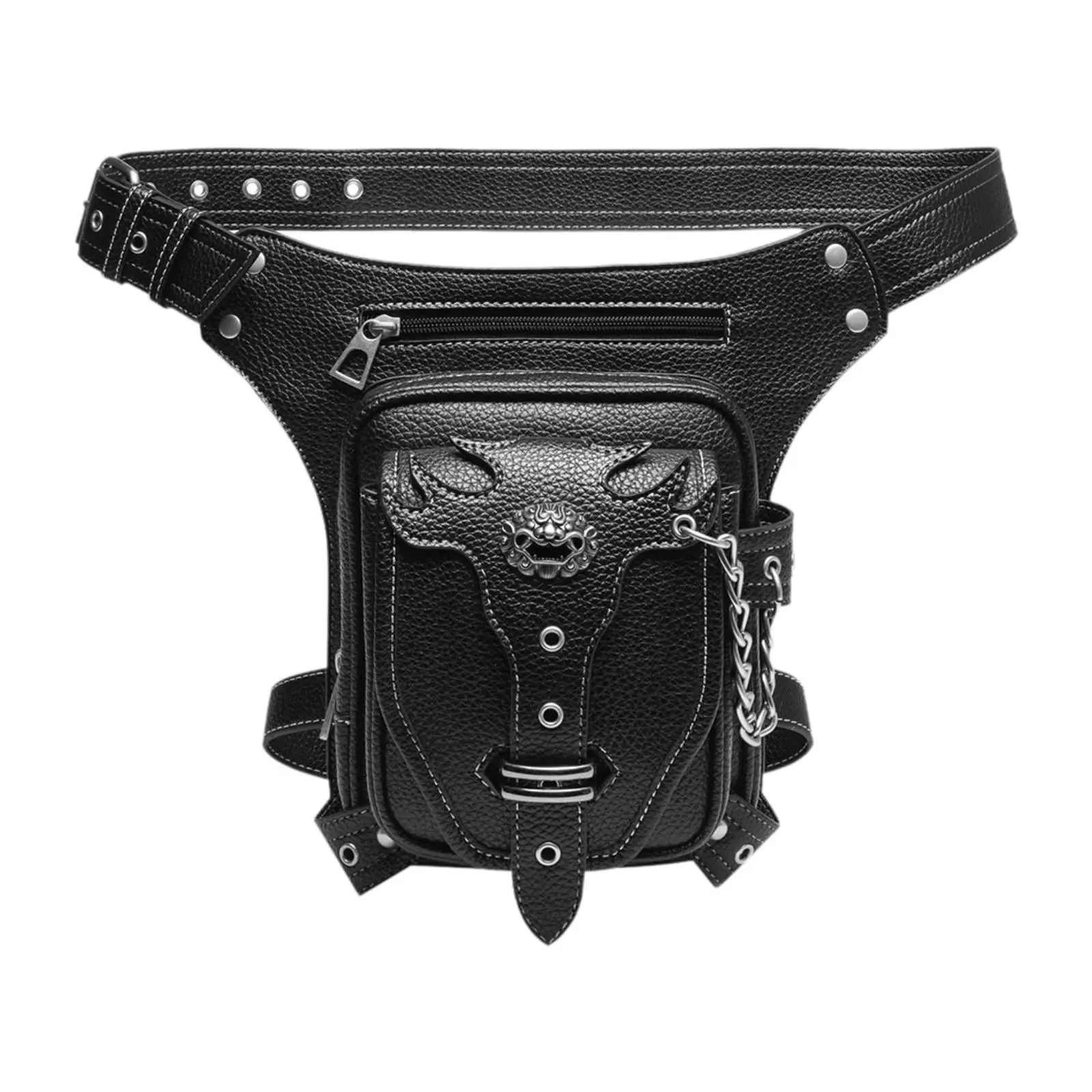 

Steampunk Fanny Pack Wallet Shoulder Fanny Pack Crossbody Fashion Gothic Steam