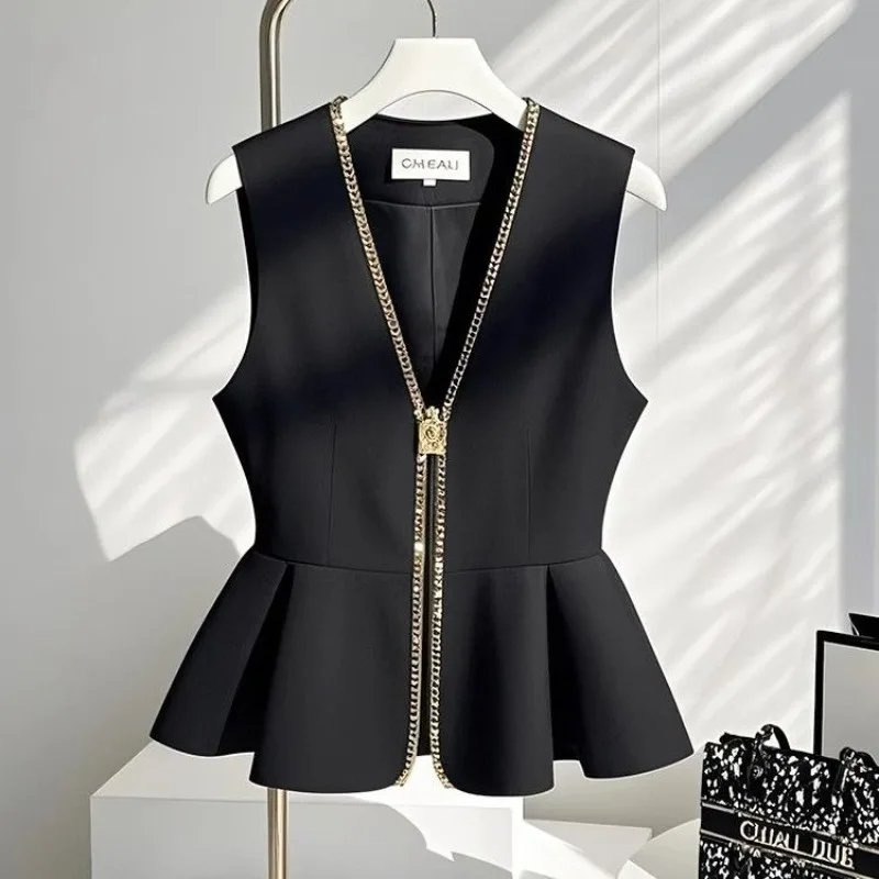 Women's Spring Summer Tops Vests Short Jackets New Arrivals Minimalist Comfortable Casual Stylish Niche Trendy Versatile Fit
