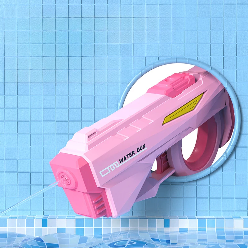 Nueva pistola de agua eléctrica continua para el cabello, lucha en la playa para niños y niñas, juguete para niños, gran capacidad, resistente a caídas, resistente al desgaste