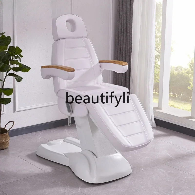 

xzzElectric lifting beauty bed Multifunctional eyelash massage tattoo folding bed