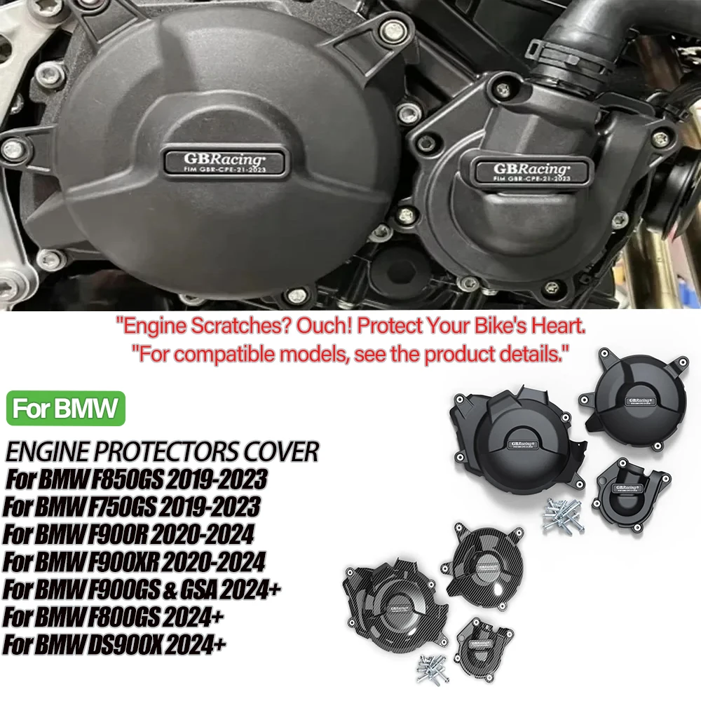 

F850GS F750GS F900R F900XR F900GS 2019-2024 Engine Protect Cover For BMW Motorcycle Clutch Pulse Protection Cover Accessories