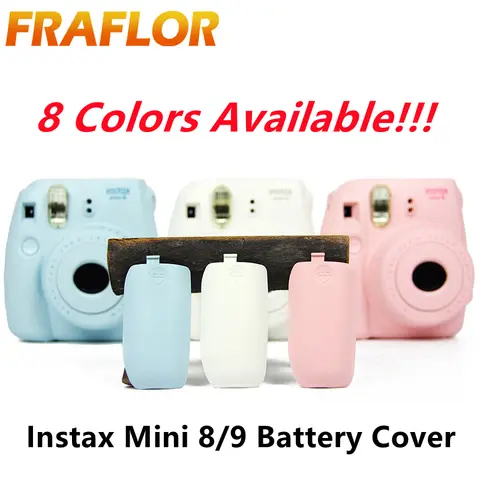 Fujifilm Instax Mini 8 Film Camera Batterij Cover Vervang Plastic Camera Cap voor Fiji Instant Mini8 8 + Mini 9 Cam accessoires