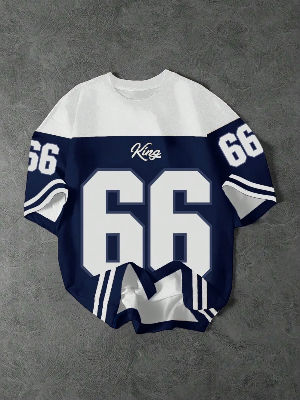 Kinderkleidung Lässiges Einfaches Cooles 67-Print Sommer Rundhals Kurzarm T-Shirt Tops Outdoor Baseball Kinderkleidung Jungen – Detail 6