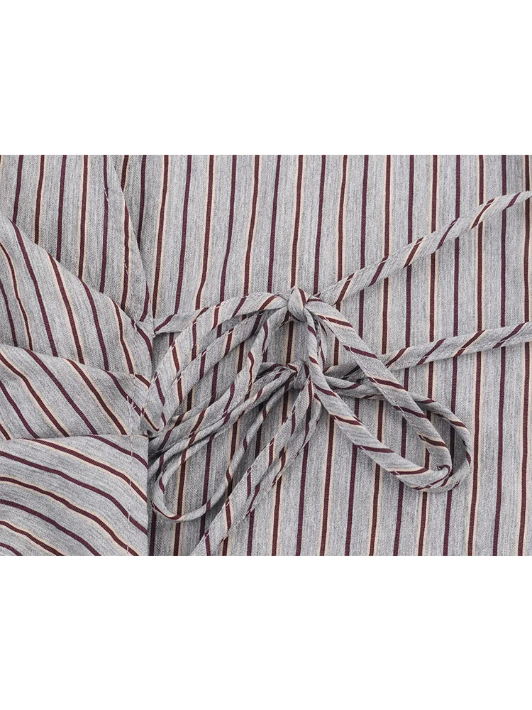 2026 جديد المرأة مخطط طباعة قمصان أنيقة الدانتيل يصل القوس غير النظامية قمة الموضة الخامس الرقبة مكتب السيدات التنقل البلوزات القمم #5