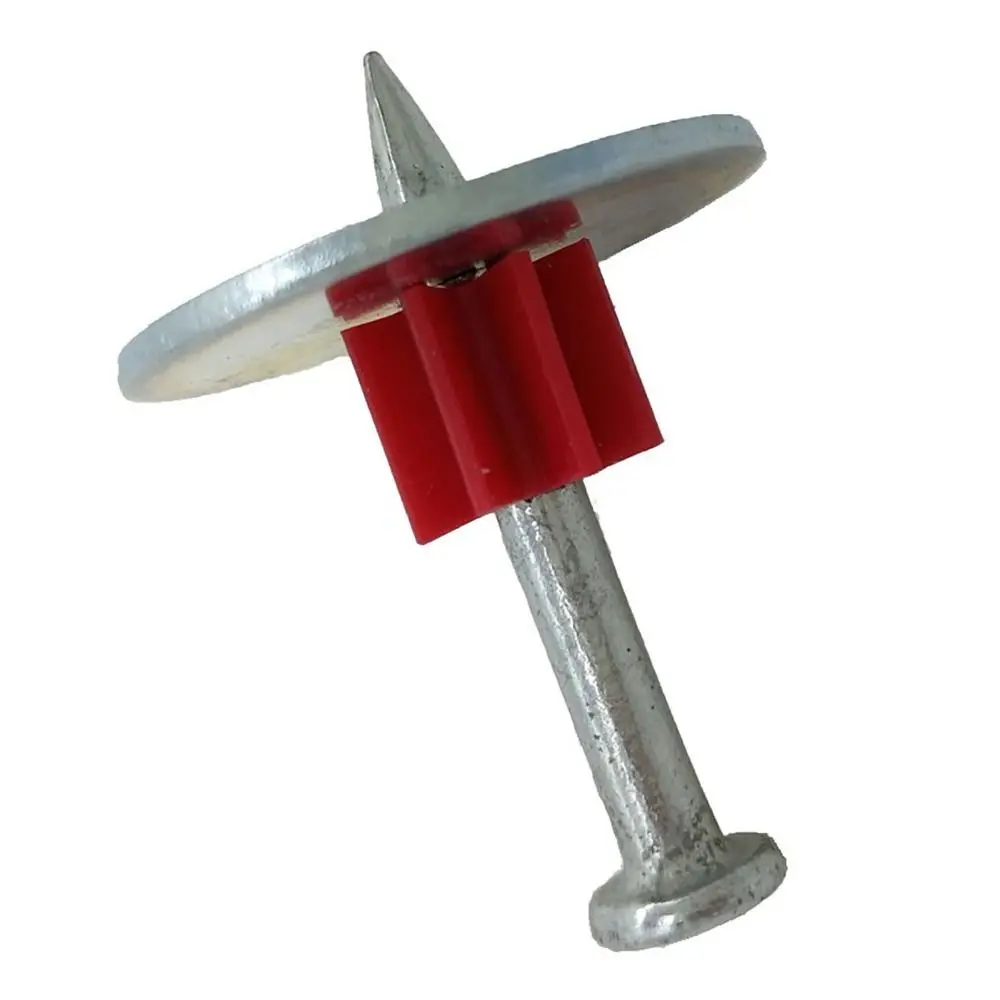 100pcs Reliable With Washer Powder Actuated Fasteners Robust Durable Steel Nail Kit Drive Pins For Ceiling Wall