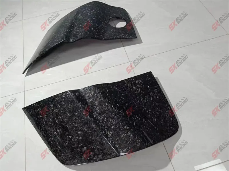 مزورة/ألياف الكربون لوحة الباب الخارجي صب مجموعات الجسم لأودي R8 08-15