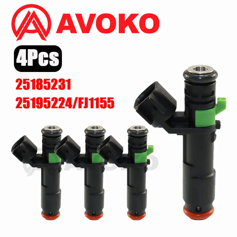 

4 шт. новые высококачественные топливные форсунки для Chevrolet Cruze Cruze Limited Sonic 1.8L L4 25185231 FJ1153 2173433 55570284