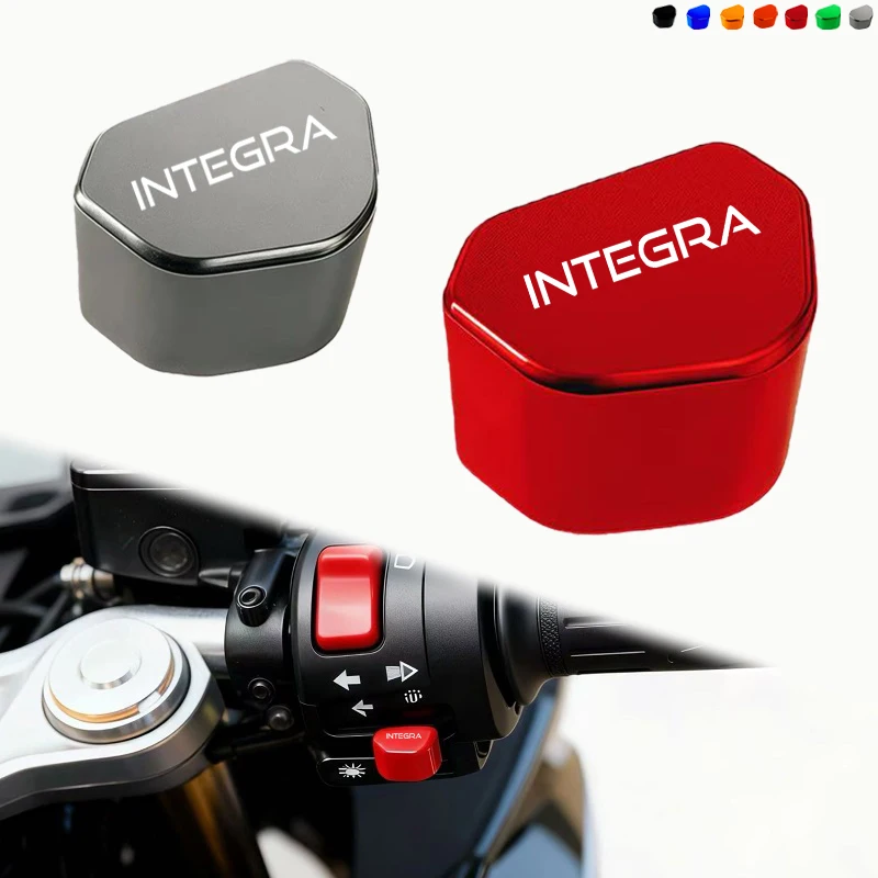 

Accessorie For Honda Integra 750 DCT Integra750 2014-2026 Mototcycle CNC Switch Button Turn Signal Switch Key cap