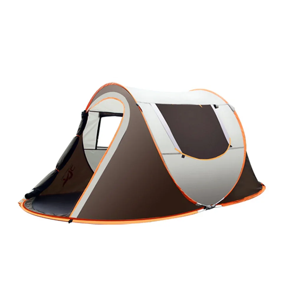 

uu Pop Up Dampproof Big Camping Outdoor Pop Up Tent with Family Ultralight Portable for Tourism