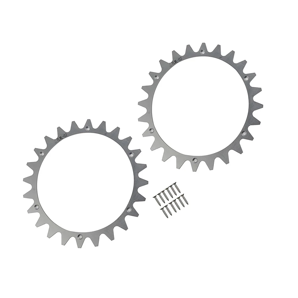 /Stainless /Steel /Spikes For For Landroid L Model Robot Lawnmower Wheels Traction Upgrade Kit With Screws Garden Accessories