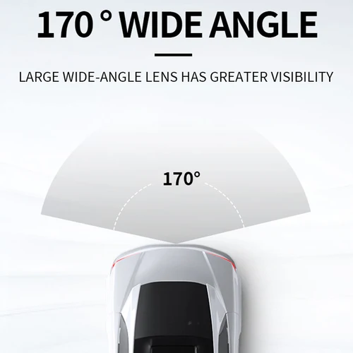 Imagen 2 del producto Cámara de respaldo de marcha atrás para coche, impermeable, visión nocturna CCD AHD, para Nissan March/Micra K13 Renault Pulse 2010-2017