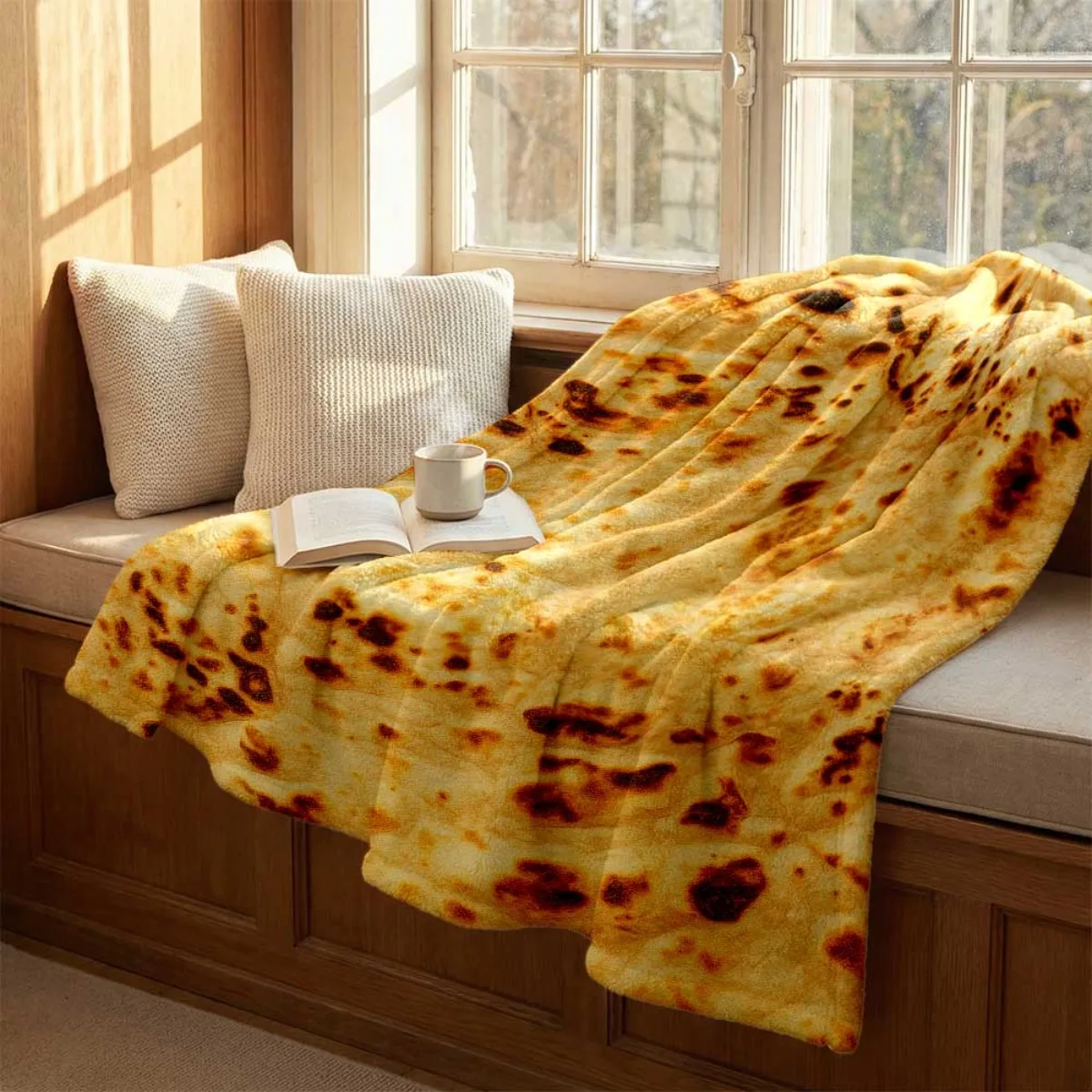 2026 New Model Flannel Blanket, Turkish Pancake Texture, Ultra-soft Plush, Suitable for All Seasons, Available in Warm Colors Su