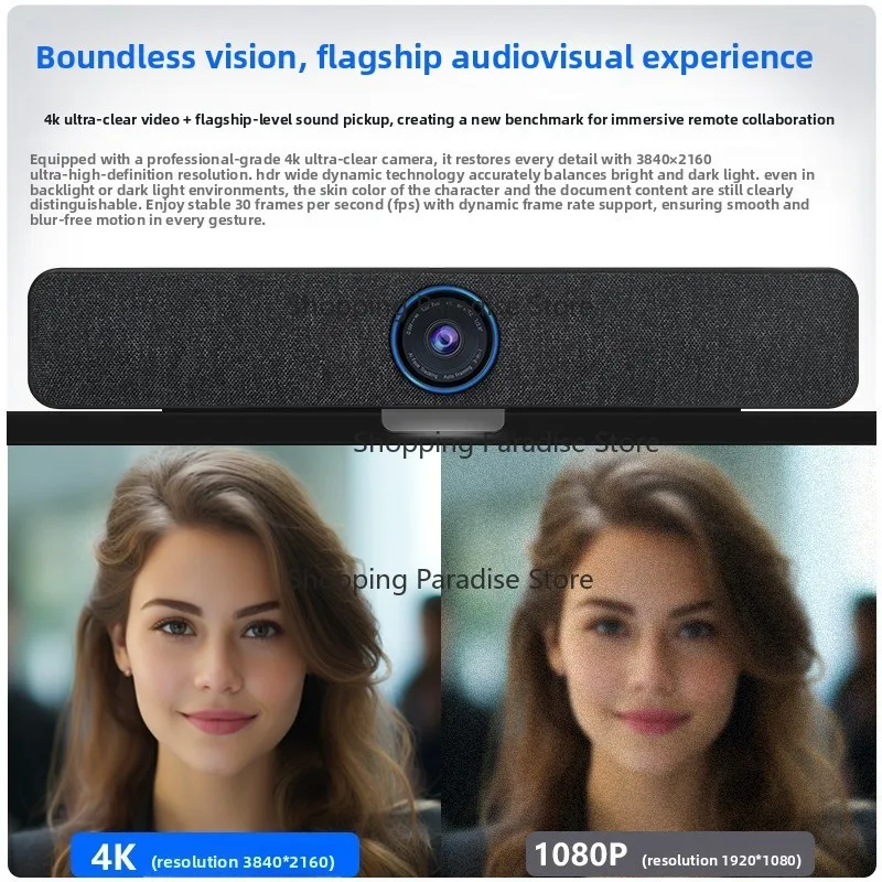 4K Ultra-Clear Video Conferencing Drive-Free Audio & Video Integrated Intelligence