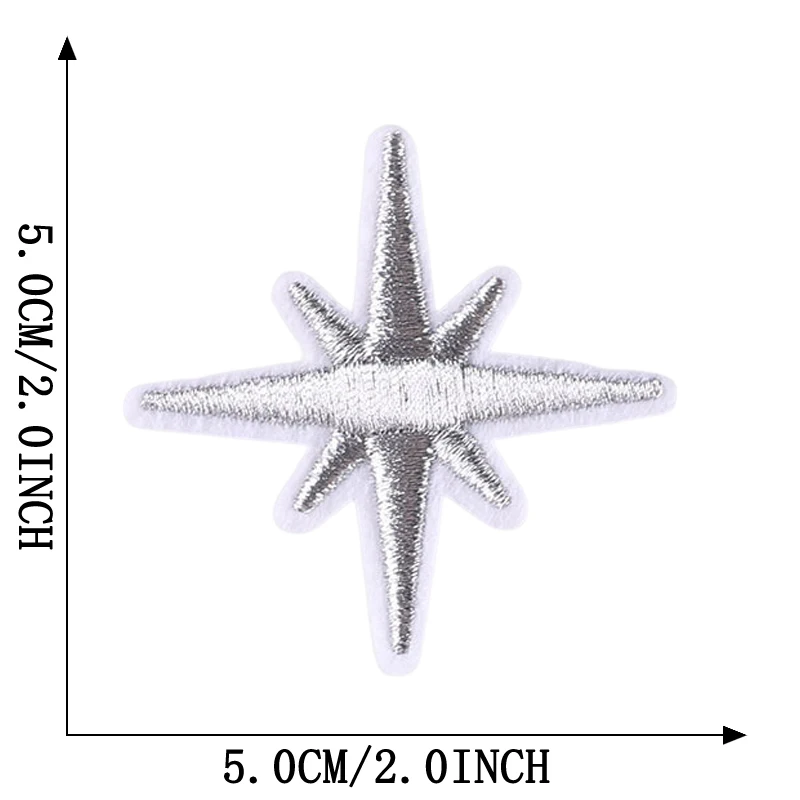 10/20 Stück Lot Patches für Kleidung Kinder Jungen Space Star Niedliche Eisen auf bestickte Nähen Designer kleine Bulk Anime Streifen Pack Mädchen – Detail 6